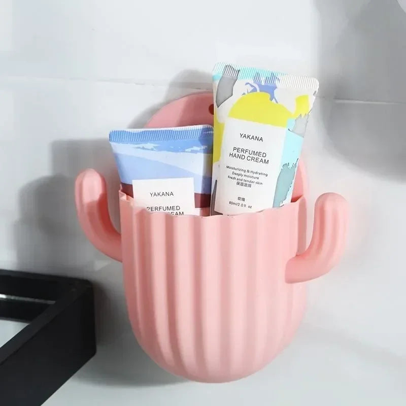 support mural auto-adhésif pour brosse et accessoires de salle de bain - vue 5 sur 10