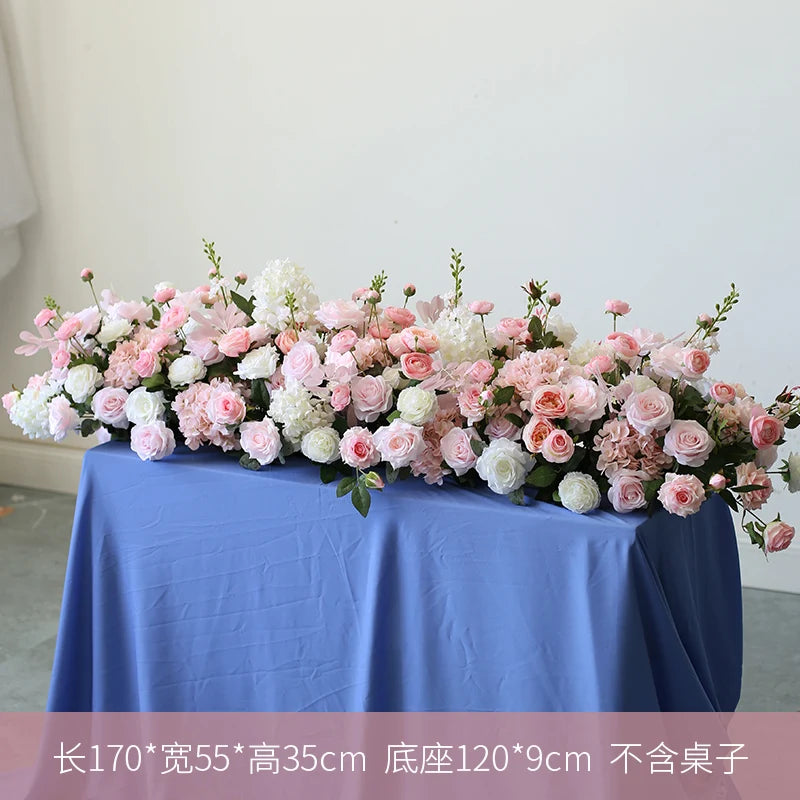 arrangement de fleurs artificielles pour décoration de mariage et événements