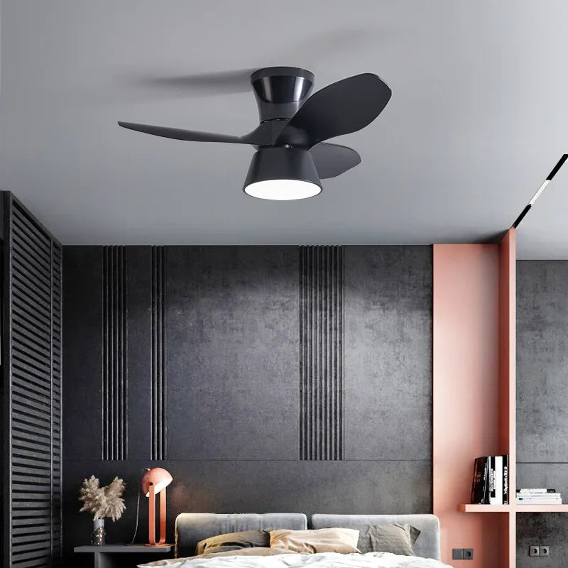 lampe de ventilateur nordique silencieuse et moderne pour restaurant - vue 6 sur 14