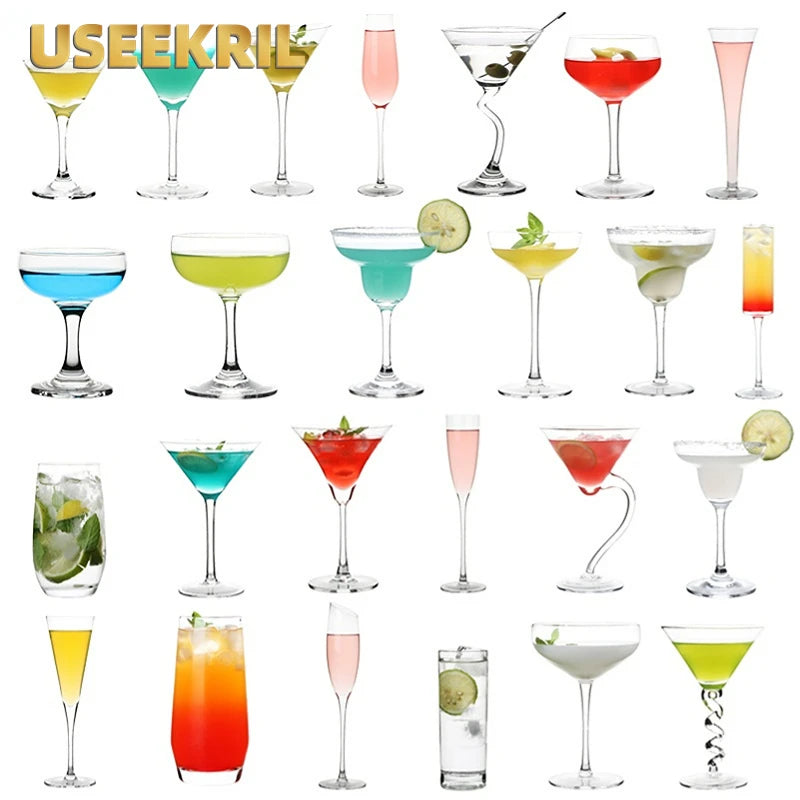 Verre cocktail design original bar fêtes mariage - vue 2 sur 7