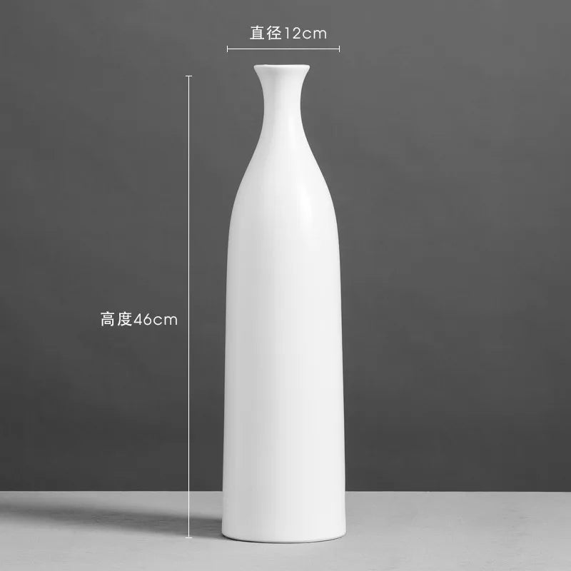 vase en céramique moderne pour décoration florale élégante - vue 9 sur 14