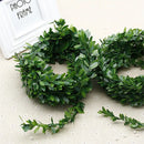 guirlande de feuilles artificielles pour décoration mariage et maison