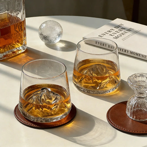 Verre style montagne whisky multifonction boissons chaudes froides