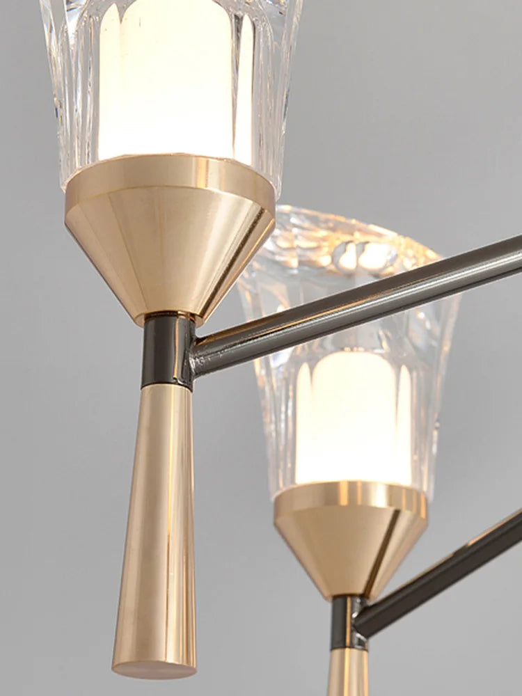lustre moderne suspendu pour un éclairage élégant intérieur - vue 6 sur 9