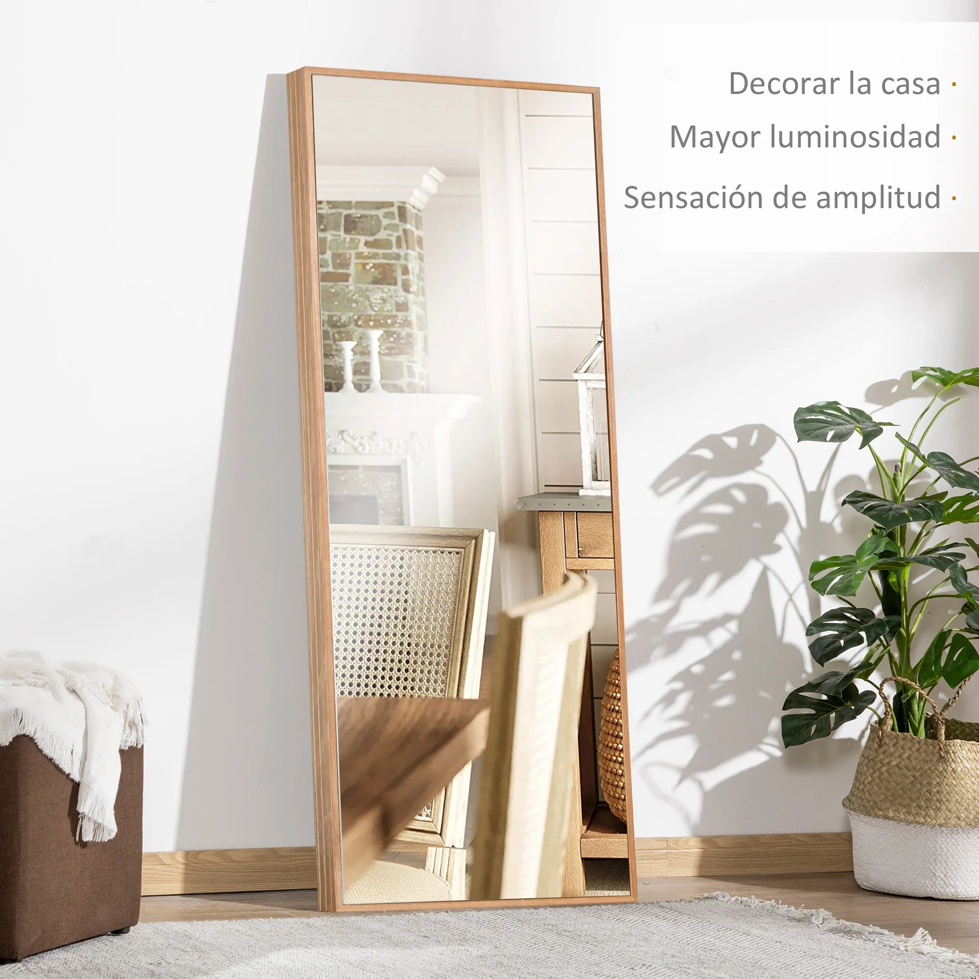 miroir mural décoratif corps entier pour intérieur - vue 5 sur 7