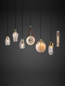 lustre suspendu avec nouvelles lampes led 2023 pour éclairage
