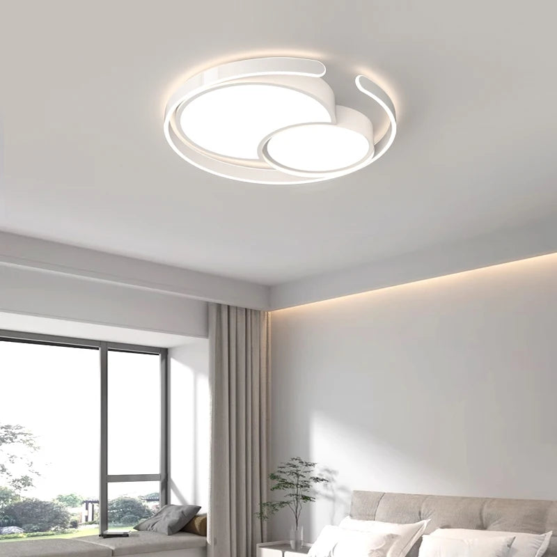 lampe led encastrée ronde simple pour maison moderne nordique - vue 5 sur 16
