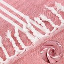 serviette de plage turque coton franges sechage rapide