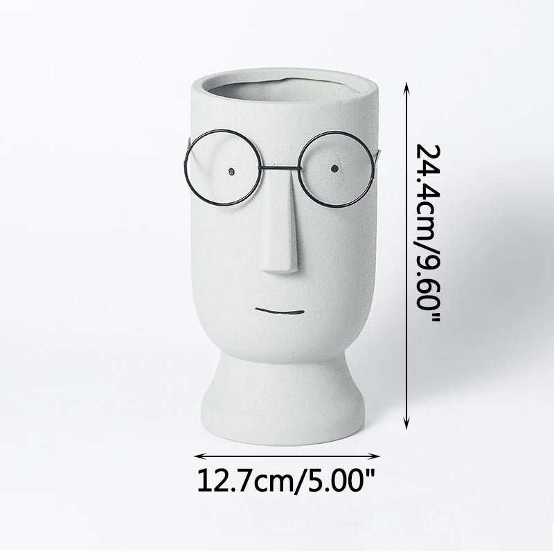 pot à fleurs en céramique mignon design nordique intérieur - vue 13 sur 22