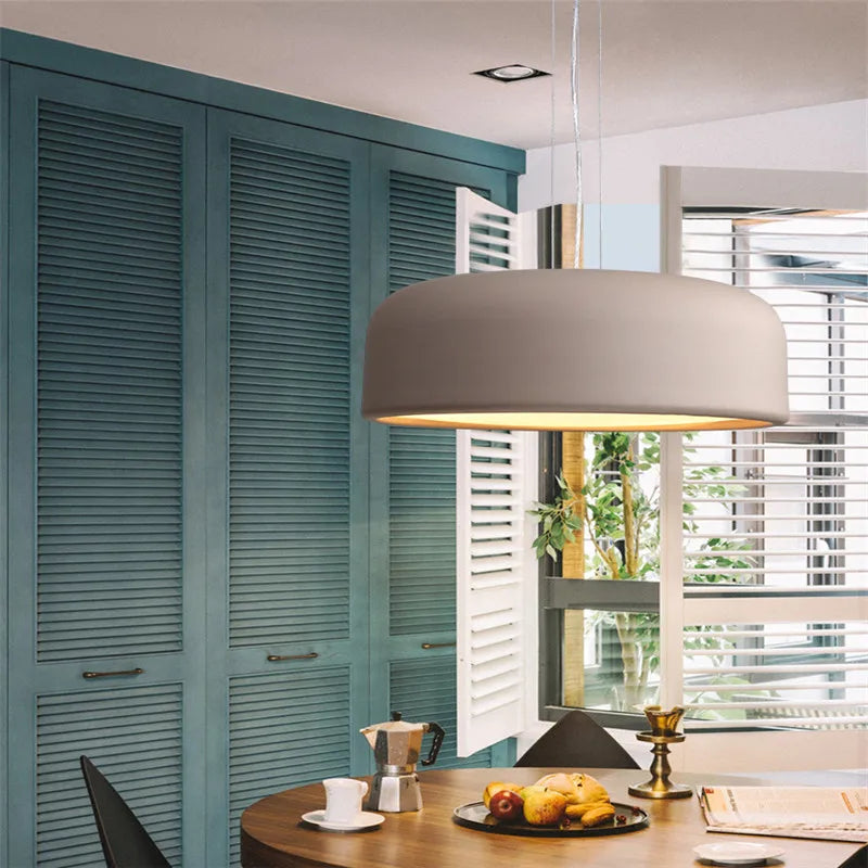 lustre nordique danemark moderne simple macaron double usage - vue 4 sur 21