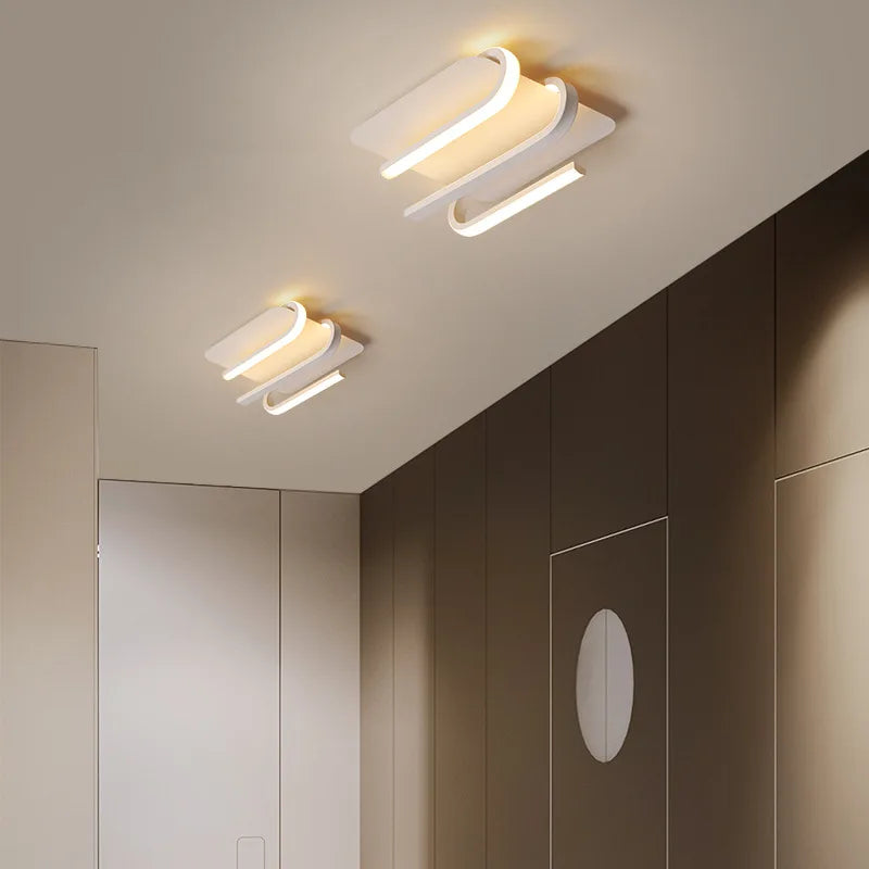 Plafond moderne à LEDs lampes pour salon salle à manger allée chambre vestiaire Lustre intérieur décor à la maison luminaire Lustre - vue 4 sur 9