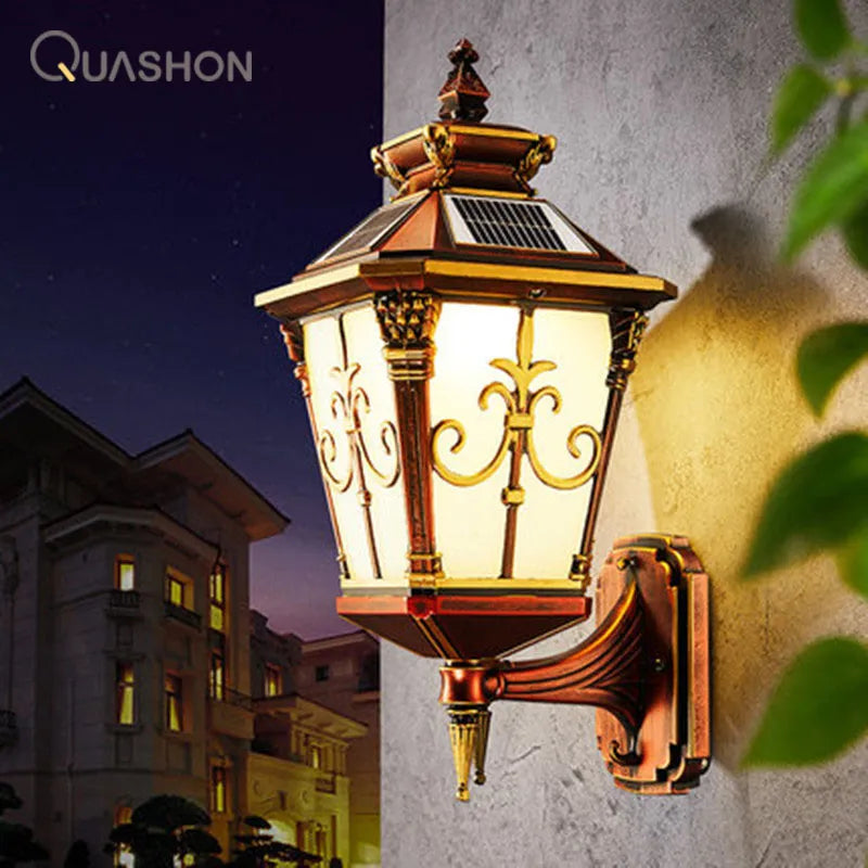 Applique murale led exterieur étanche projecteur lampe - vue 3 sur 8