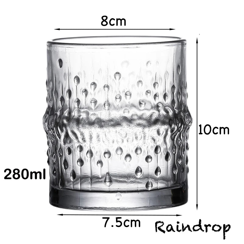 Verres à whisky style cristal facetté old fashioned
