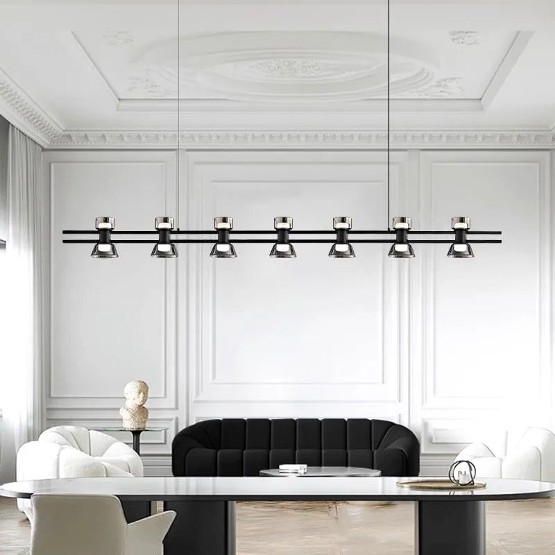 suspension moderne led lustres pour éclairage intérieur - vue 4 sur 14