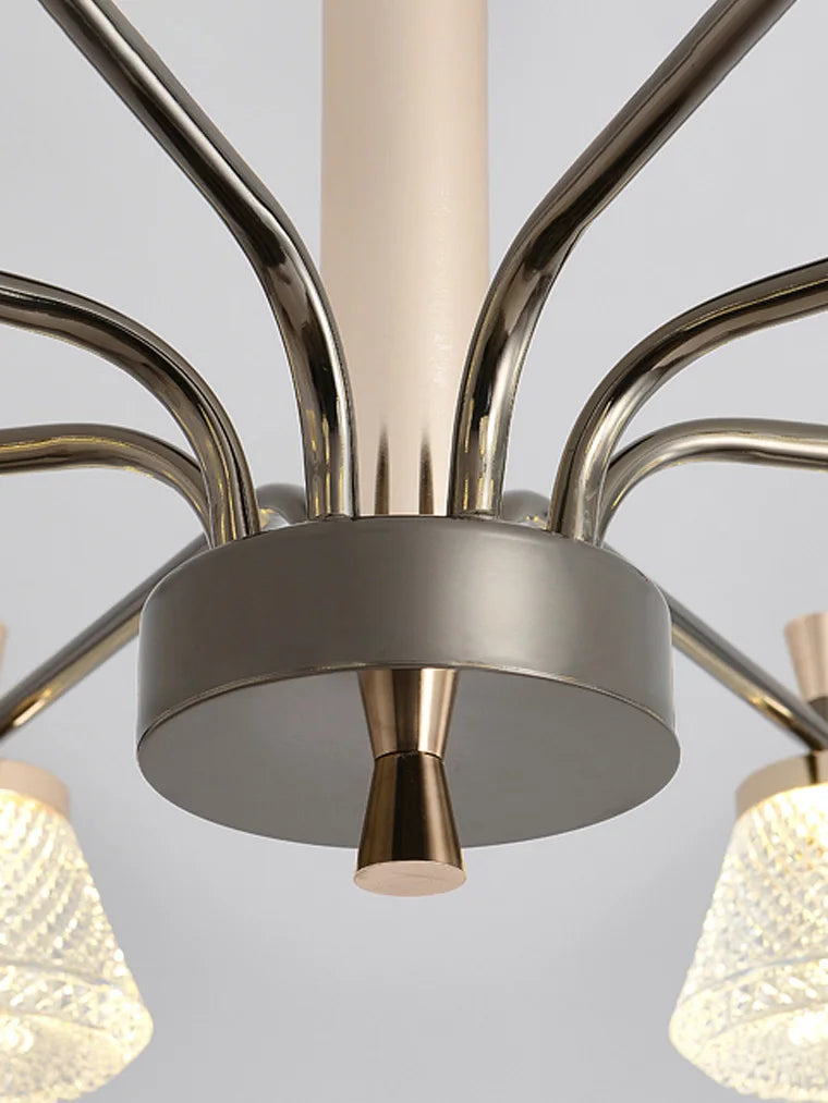 lustre suspendu moderne pour éclairage décoratif intérieur - vue 6 sur 9