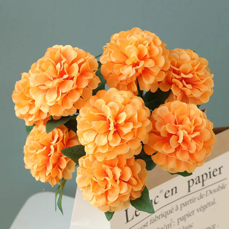 lot de 10 bouquets de pissenlit artificiels pour décoration intérieure et événements - vue 17 sur 18