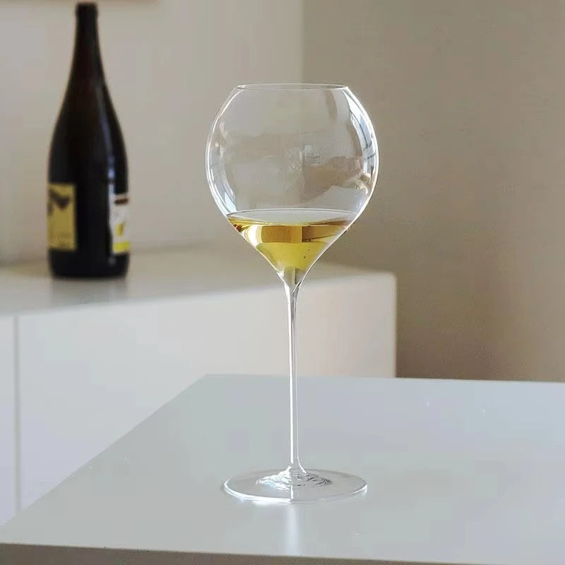 Verres vin cristal ultra fins 500ml élégants bar