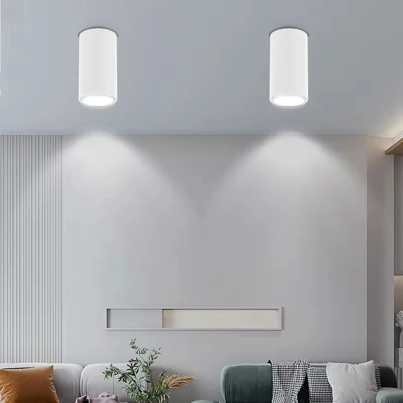 spot led encastrable aluminium pour éclairage intérieur moderne - vue 6 sur 8