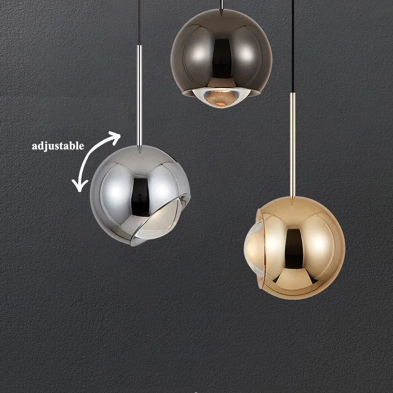 lustre led réglable moderne nordique pour restaurant et maison