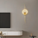 applique murale led minimaliste à trois gradations art déco