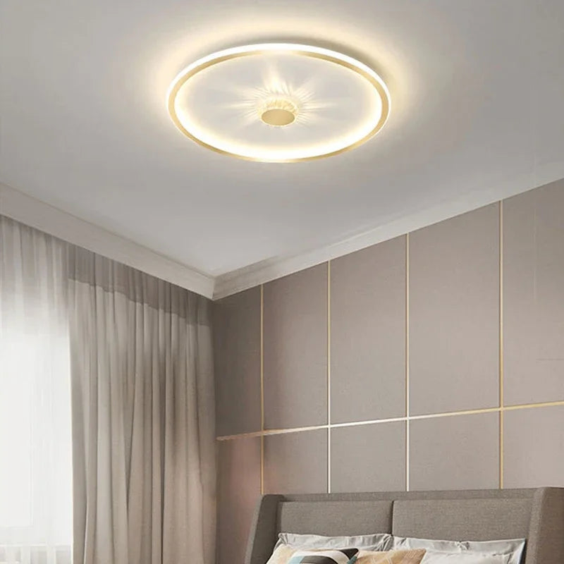 Plafond moderne à LEDs lampe pour salon salle à manger chambre d'enfants allée cuisine plafonnier intérieur décor à la maison luminaire - vue 5 sur 12