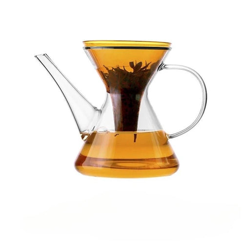 Theiere kung fu verre infusion rapide avec filtre