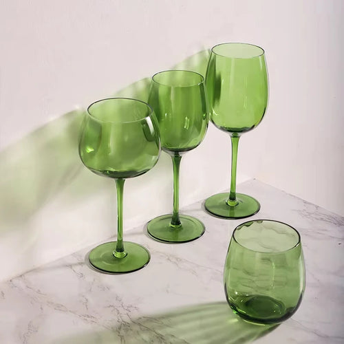 Verre à whisky rétro cristal motif vertical vintage