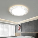 lustre moderne simple en cristal led de luxe