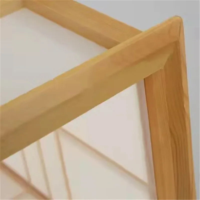 Suspension en bois style japonais décoration artistique - vue 6 sur 6