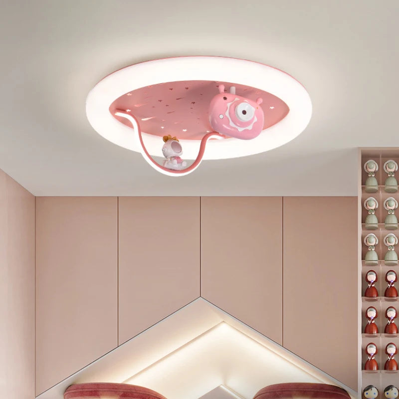 plafonnier enfant astronaute lampe mignonne décorative et chaleureuse - vue 5 sur 8