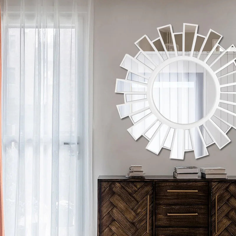miroir décoratif rond pour restaurant et salle de bain - vue 5 sur 8