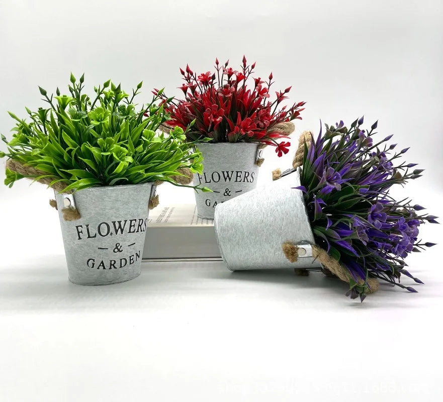 faux bonsaï en pot plante artificielle pour décoration intérieure - vue 4 sur 11