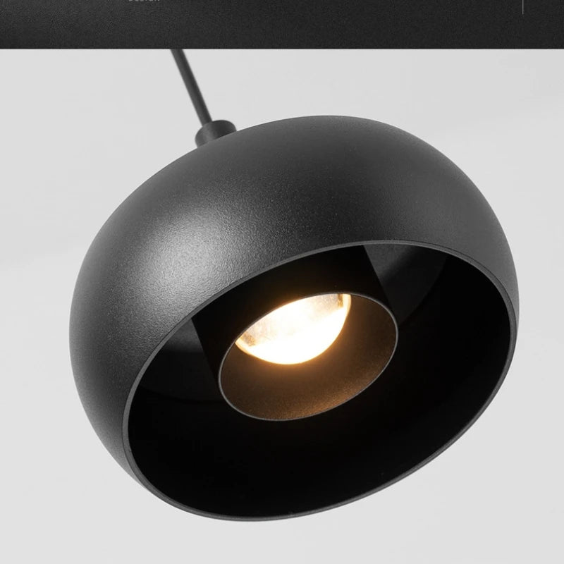 Suspension LED au design minimaliste moderne - vue 7 sur 8