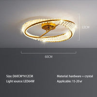 plafonnier en cristal de luxe à led moderne pour décoration intérieure
