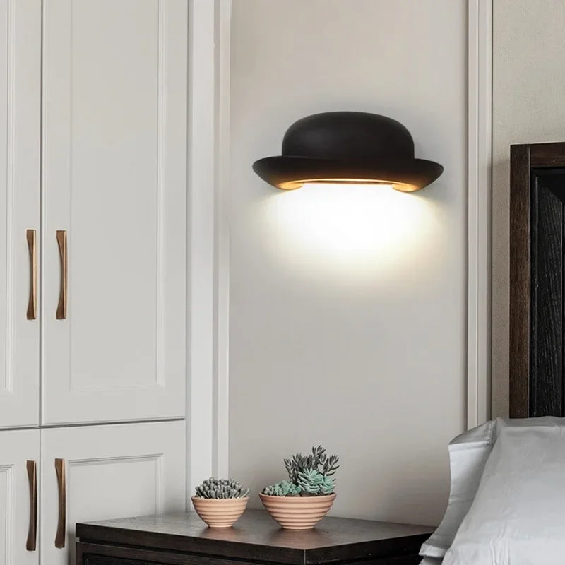 Applique murale LED étanches avec chapeau - vue 3 sur 8