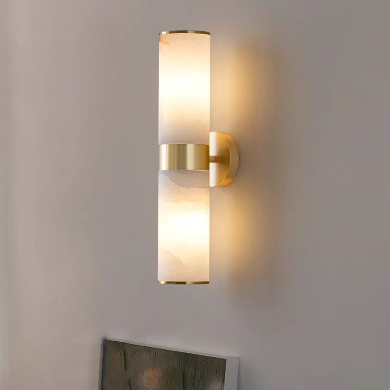 applique murale moderne cuivre salle luminaire