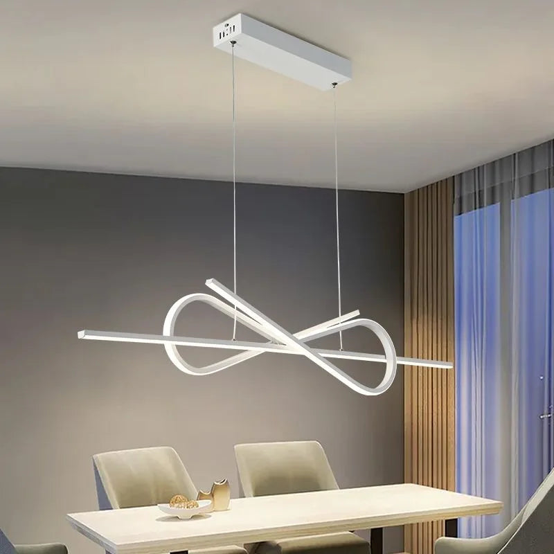 lustre moderne design créatif pour un éclairage élégant - vue 5 sur 7
