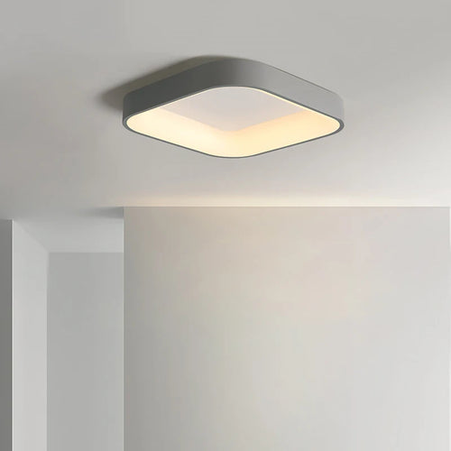 plafonnier led moderne carré minimaliste pour éclairage intérieur
