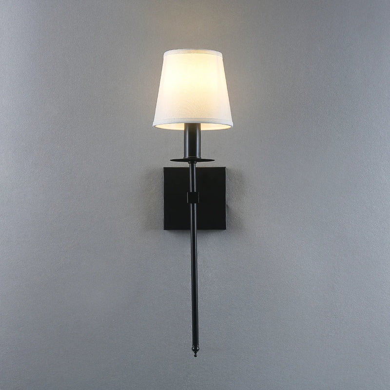 applique murale led américaine en fer galvanisé peinture cuisson