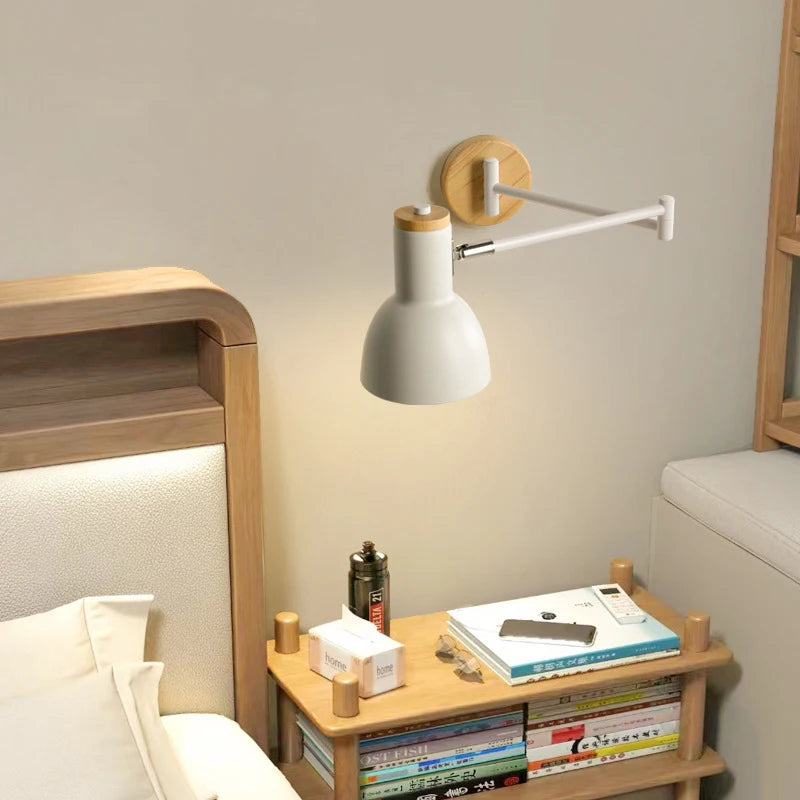 applique murale rétractable moderne pour lecture et étude - vue 4 sur 13
