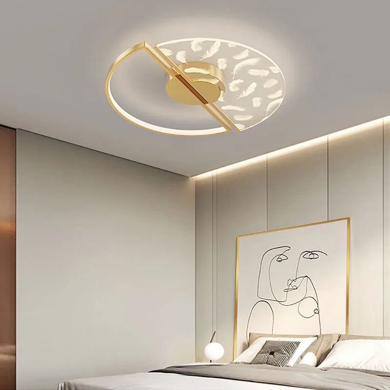 plafonnier led moderne pour décoration intérieure et éclairage élégant - vue 7 sur 10