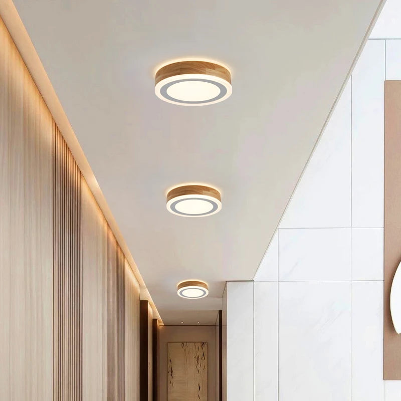 plafonnier led rond moderne pour maison et hôtel - vue 6 sur 9
