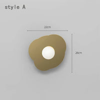 Moderne LED Applique Murale Créative Chevet Chambre Salon Allée Couloir Couloir Fond Lampe Décor À La Maison Applique Lampe
