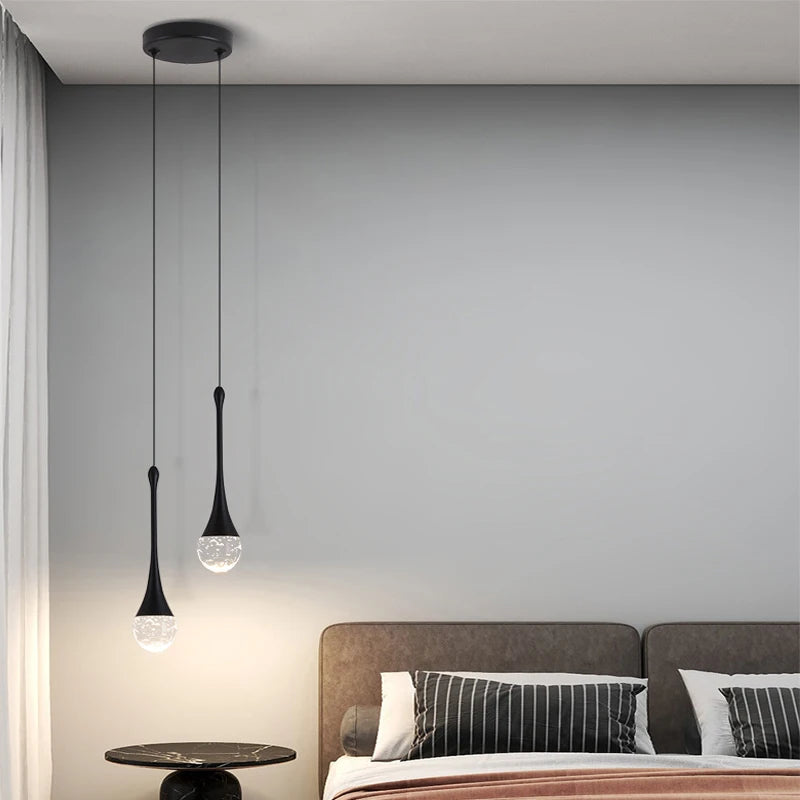 Suspension en cristal au design moderne