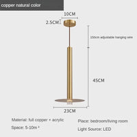lustre moderne minimaliste créatif pour bar et restaurant