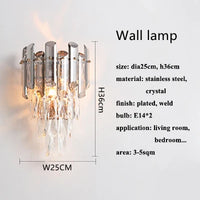 lustre k9 en cristal moderne pour éclairage intérieur