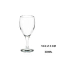 Verres à vin incassables sans pied élégants réutilisables