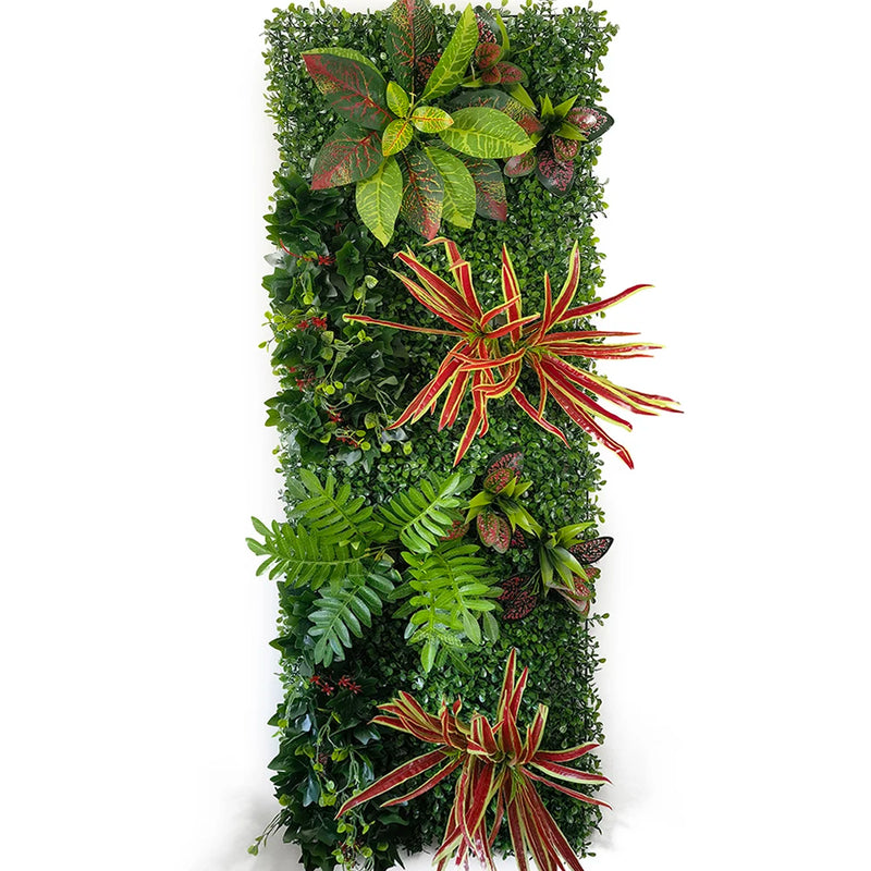 décoration murale artificielle herbe chlorophytum pour jardin et événements