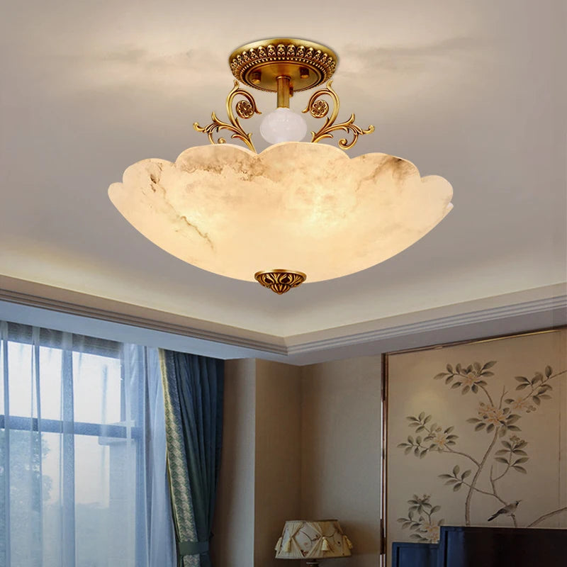 suspension en marbre espagnol décorative d'intérieur - vue 2 sur 8