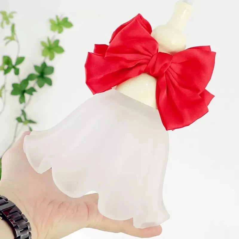 suspension romantiques pour enfants avec abat-jour en verre - vue 6 sur 16